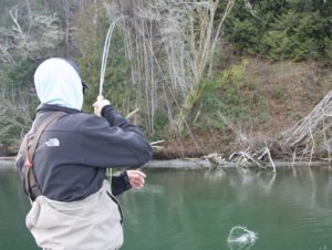 Searun Cutthroat Fly Fishing in Puget Sound Seattle Washington